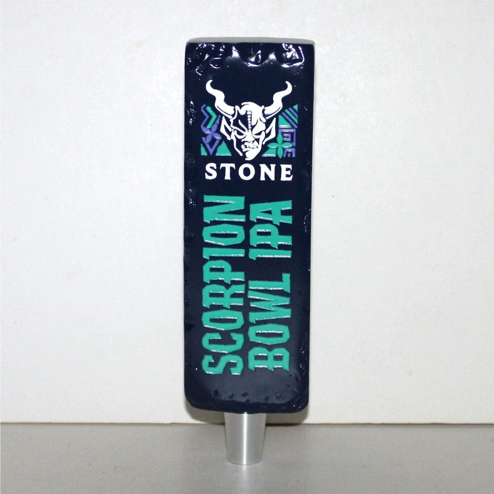 Beer Tap Stone Brewing Scorpion Bowl IPA CA handle knob kegerator decor